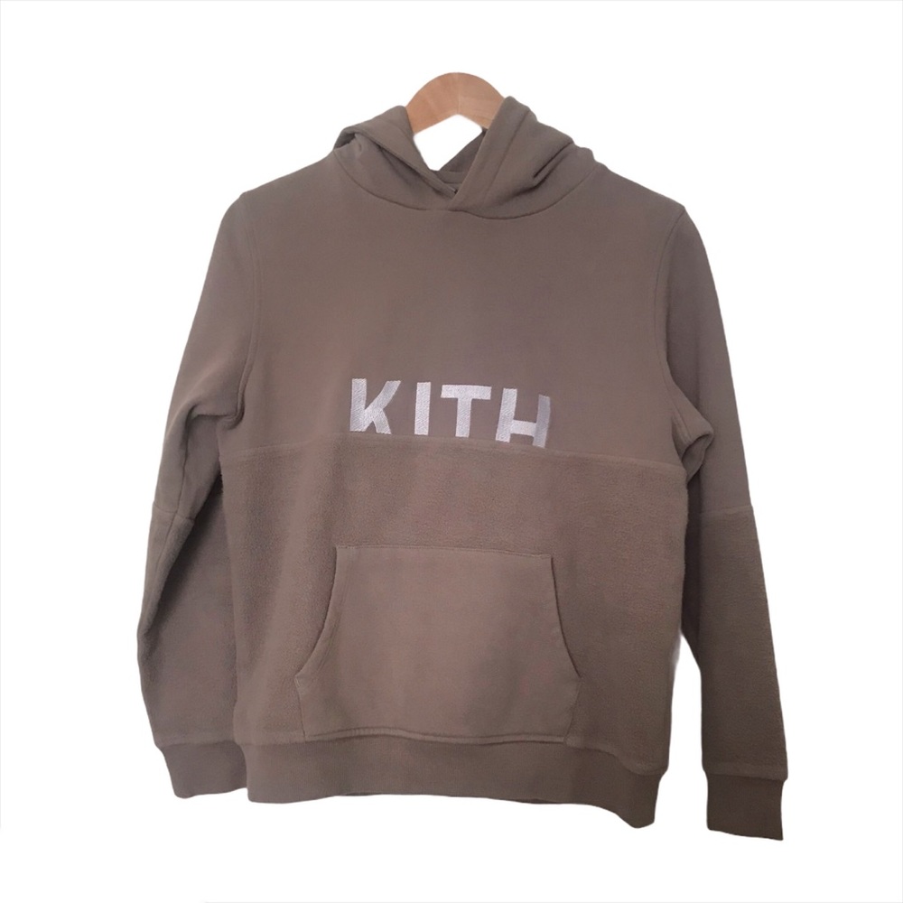 Kith Blocked Williams Hoodie Cinder - Picture 3 of 7